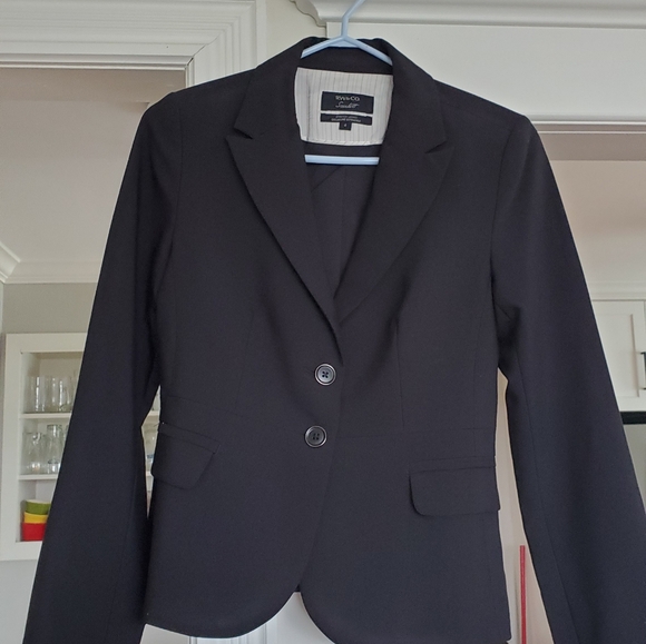 RW&CO Black Dressy Women's Blazer - Picture 1 of 3